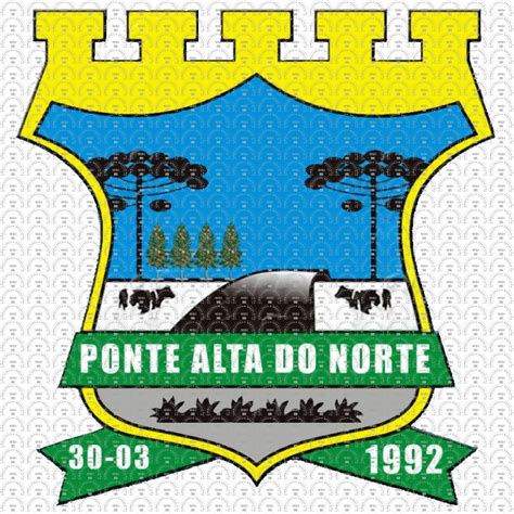 Bras O E Bandeira Da Cidade De Ponte Alta Do Norte Sc Mbi Br