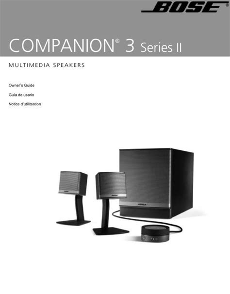 Bose Companion 3 Series 2, Audio, Soundbars, Speakers & Amplifiers on Carousell