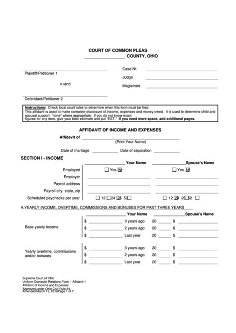 Greene County Ohio Common Pleas Court Forms CountyForms