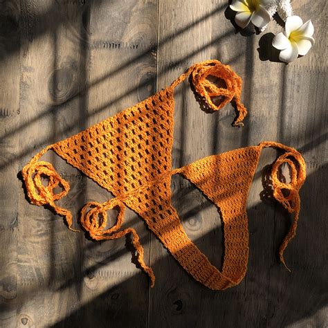Sexy Crochet Cotton Brazilian Micro Gstring Bikini Bottom Womens Swimwear ImReadyForSummer