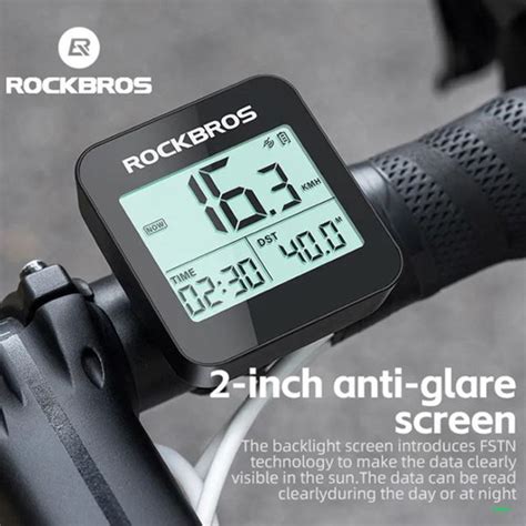 Jual SPEEDOMETER WIRELESS SEPEDA ROADBIKE MTB ROCKBROS GPS COMPUTER