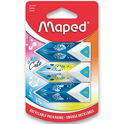 Pryž Maped Pyramid Mini Cute 3ks DetskyEshop cz