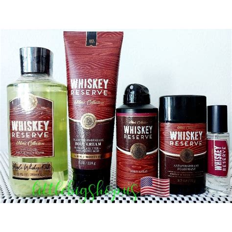 WHISKEY RESERVE Bath Body Works Men S Body Spray Body Cream USA