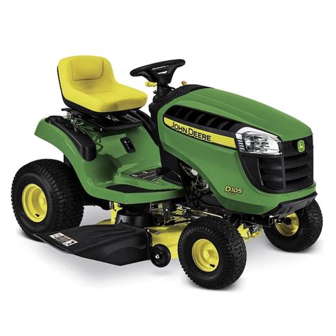 John Deere D105 42-in 17.5-HP Riding Lawn Mower at Lowes.com