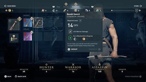 Assassins Creed Odyssey Upgrading And Improving Your Weapons And