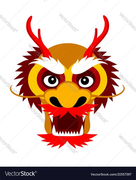 Chinese Dragon Head Clip Art