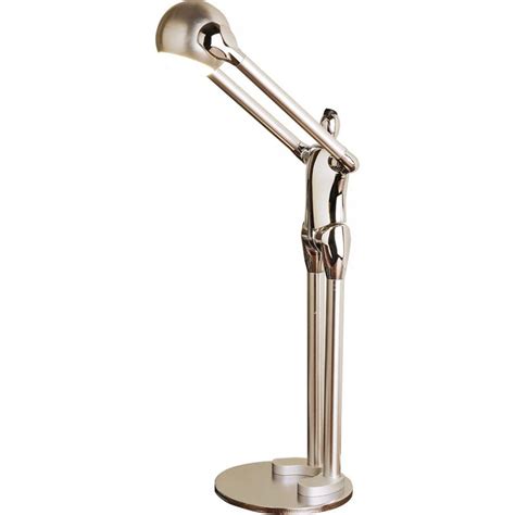 Man2Max Contribute to Max 15.74 in. Artistic Silver LED Desk Lamp-62035 ...