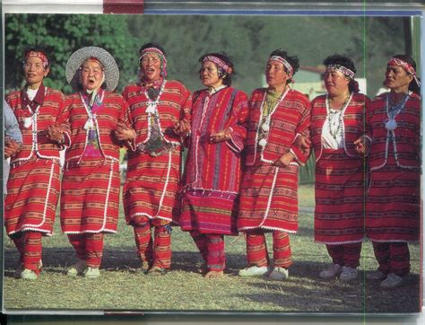 collect ROC: Taiwan Aborigines Postcard: Cultural Festival of Atayal ...