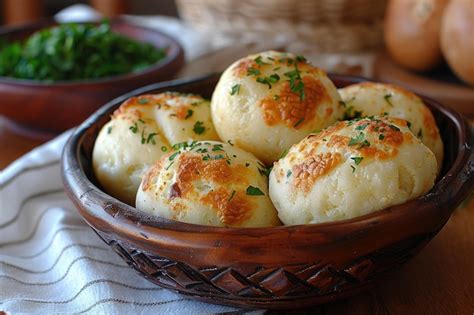 Premium Photo Pao De Queijo Brazilian Cheese Bread In The Kitchen