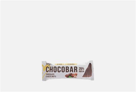 BootyBar Протеиновый батончик Шоколад с фундуком CHOCOBAR 1 шт — купить ...