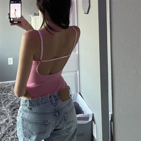 Forever Pink Lingerie One Piece Never Worn I Cut Depop