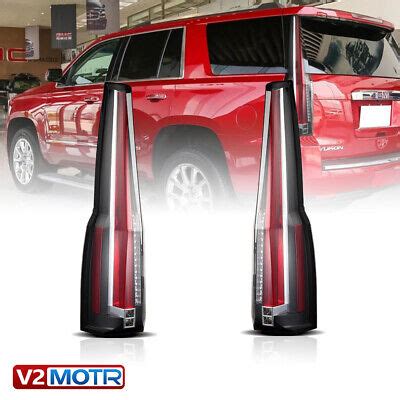 Tail Lights Led Rear Lamp Cadillac Escalade Style For Gmc