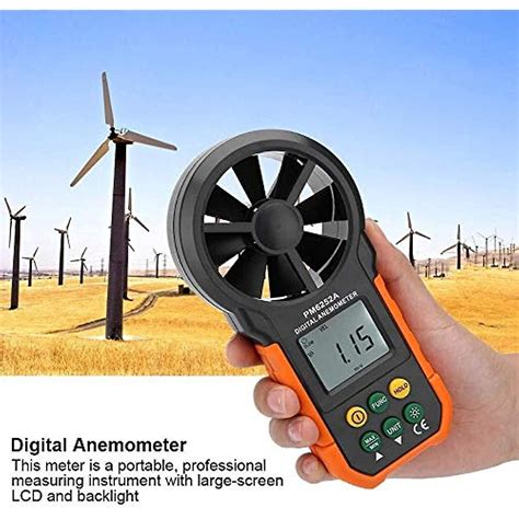 Bingfang W Anemometer Peakmeter Pm A Digital Anemometer Handheld