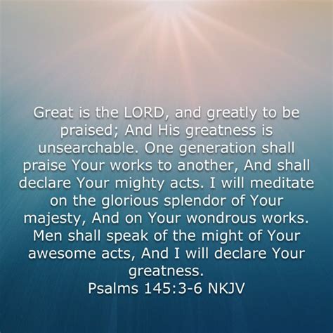 Psalms Great Is The Lord And Greatly To Be Praised And His