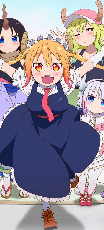 Anime Miss Kobayashis Dragon Maid Quetzalcoatl Miss Kobayashis Dragon