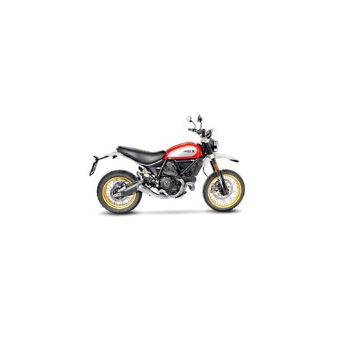 Leovince Ducati Scrambler 800 Desert Sled 2017 2020 Lv 10 Inox Silencer