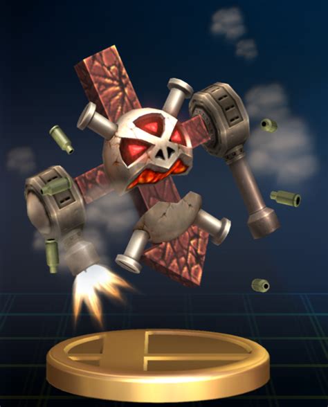 File Roturret Brawl Trophy Png SmashWiki The Super Smash Bros Wiki