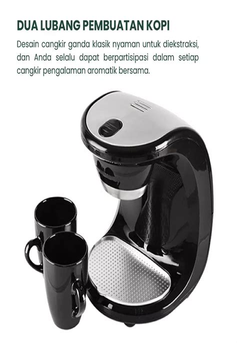 Jual Dorahomi Dorahomi Cofee Maker Mesin Pembuat Kopi Otomatis Low Watt