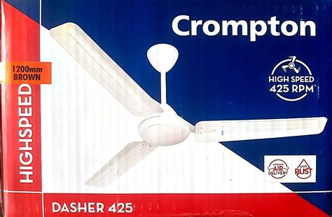 Crompton Dasher 425 1200mm High Speed Ceiling Fan 55 Off