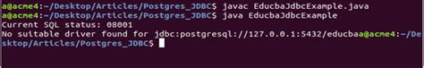 Postgresql Jdbc Driver A Quick Glance Of Postgresql Jdbc Driver