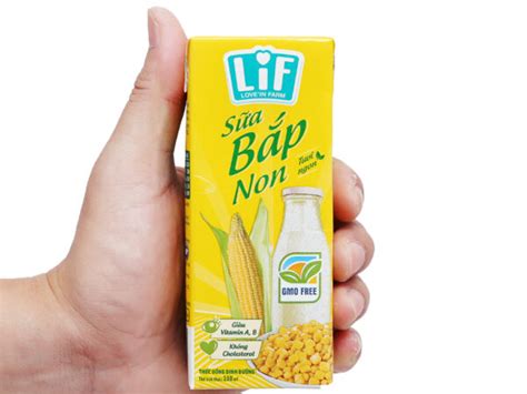 Sữa Lif Bắp Non 180ml