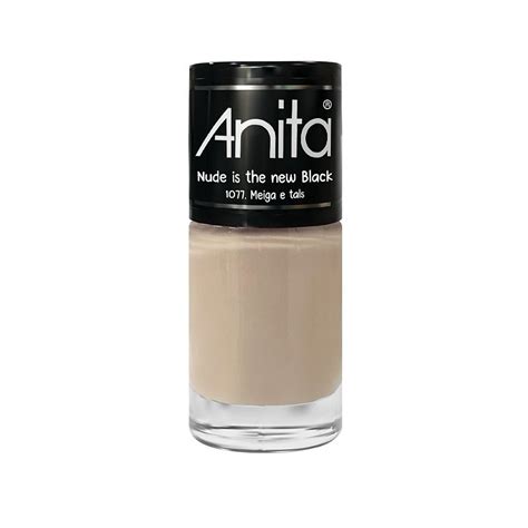 Esmalte Anita Meiga E Tals 10ml Nude Delicado Alta Cobertura