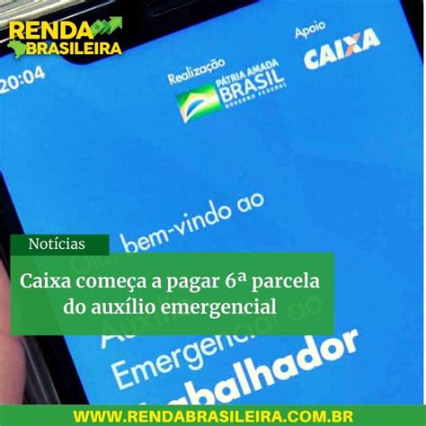 Caixa Come A A Pagar Parcela Do Aux Lio Emergencial Renda Brasileira