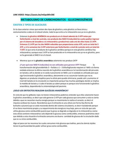 Metabolismo De Carbohidratos Zarai Zamata Udocz