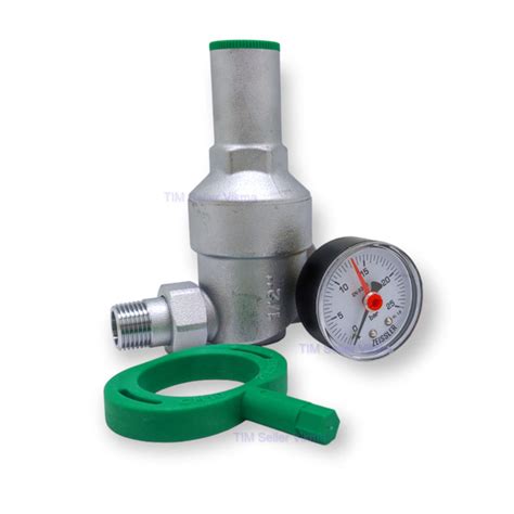 Регулятор давления Zeissler 1/2, с манометром, ZSr.701.0104N - купить с ...