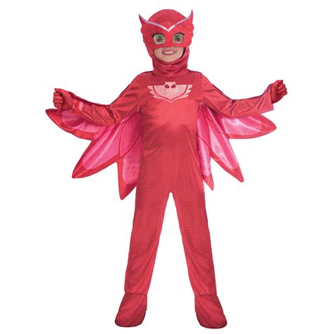 Pj Masks Owlette Deluxe Costume Age 5 6 Years 1 Pc Amscan