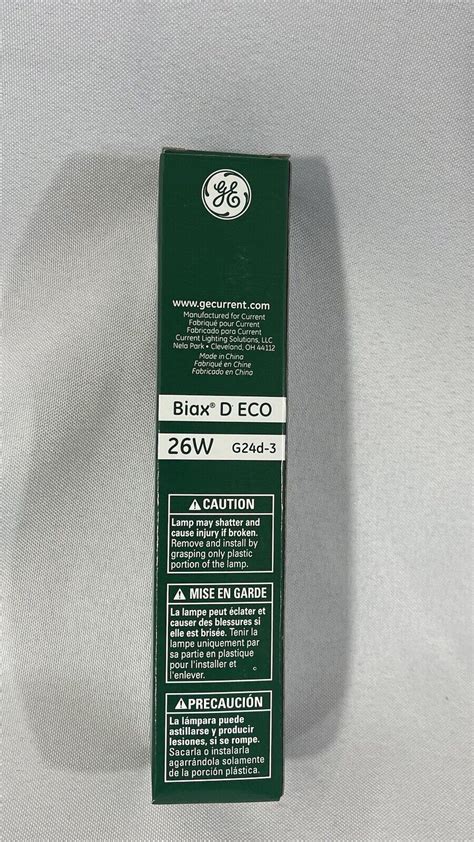 18/Pack GE 26W 4000K G24d-3 Biax 9760946 F26DBX/835 ECO Compact ...
