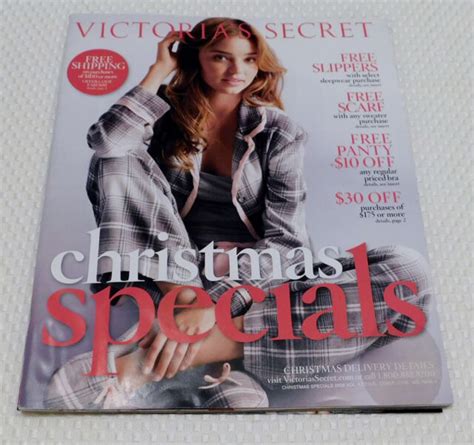 2008 Victorias Secret Christmas Specials Catalog Vol 1 Kerr Cover Kroes Back Ebay