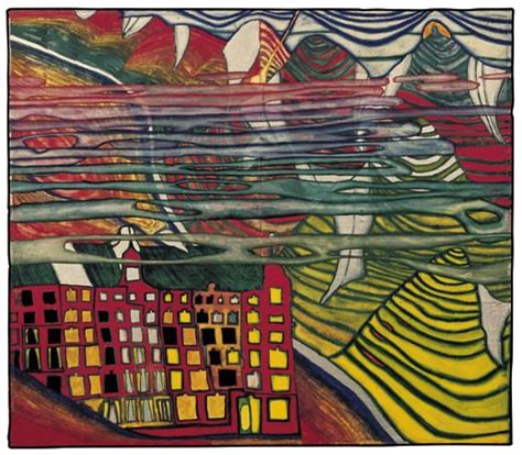 Hundertwasser Friedensreich Hundertwasser Hundertwasser Idee Farbe