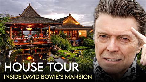 David Bowie House Tour Million Mustique Island Villa More