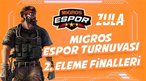 Migros Espor Turnuvası Zula 2 Eleme Finalleri YouTube