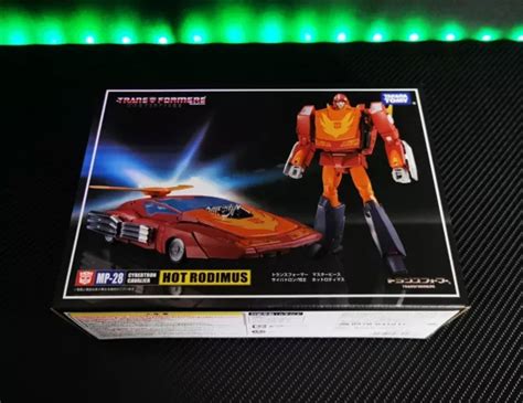TRANSFORMERS MASTERPIECE HOT Rod Rodimus MP 28 Takara Tomy High Quality KO MISB EUR 82 48