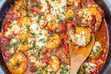 [video] Greek Inspired Shrimp Saganaki Clean Food Crush