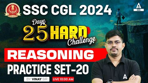 SSC CGL 2024 SSC CGL Reasoning Classes By Vinay Tiwari CGL