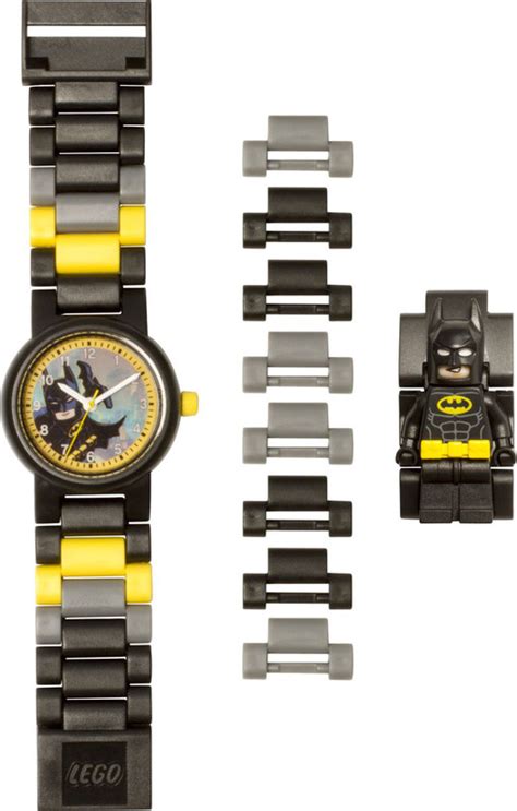 Часы наручные аналоговые LEGO Batman Movie, с мини-фигурой Batman на ...
