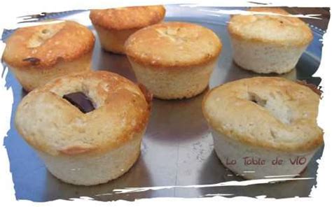 Muffins aux blancs dœufs de La table de Vio et ses recettes de cuisine