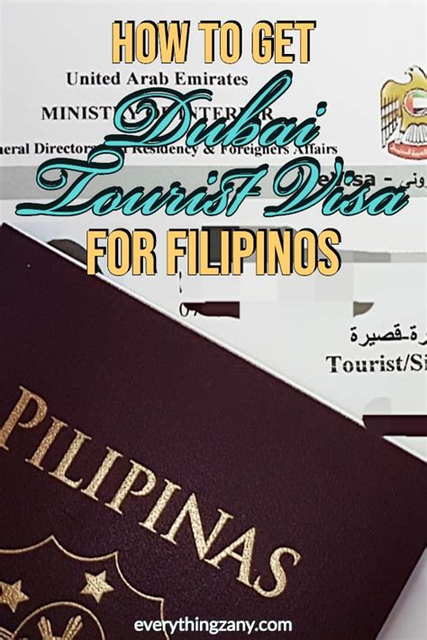 How To Get Dubai Tourist Visa For Filipinos