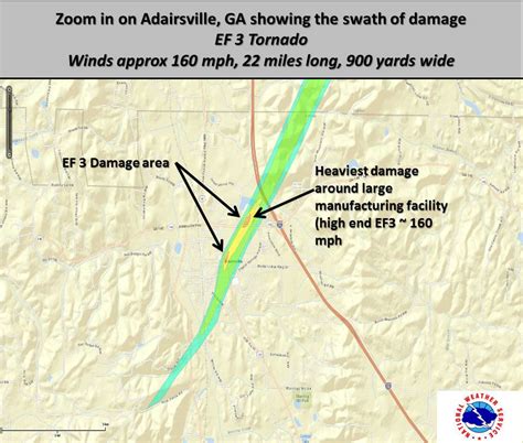 The Original Weather Blog: The Tornado Chronicles: Adairsville, GA ...