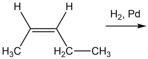 Answered Draw The Product Of The Hydrogenation Bartleby