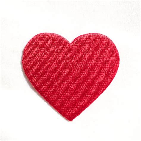 Red Heart Iron On Patches Valentine S Day Embroidery