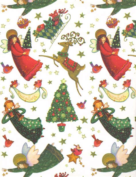 Angel Tidings — Rich Plus T Wrapping Paper Wholesale