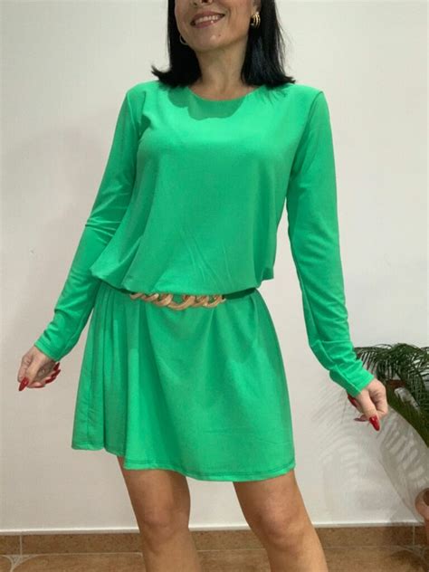 Vestido Grata Verde Modas Ohara