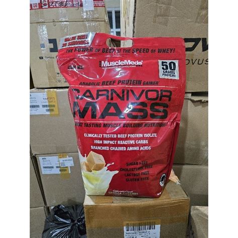 Jual Musclemeds Carnivormass 10 Lb Lbs Carnivor Mass Beef Protein