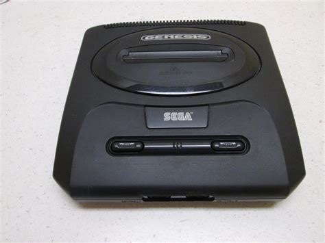 Sega Genesis Model 2 System Bundle with 2 Controllers & 3 Games - Clean ...