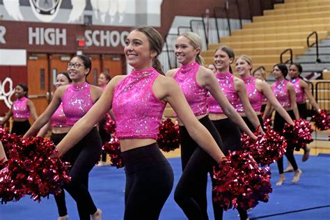 Cy Fair Hs Athletic Teams Raise Awareness With Pink Out Pep Rally