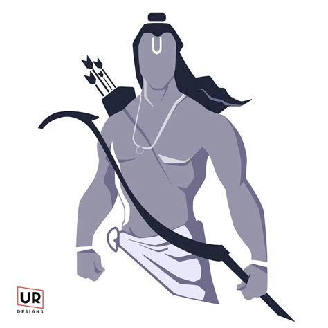 Lord Ram Vector Illustration Artwork By Umeshravani On Deviantart